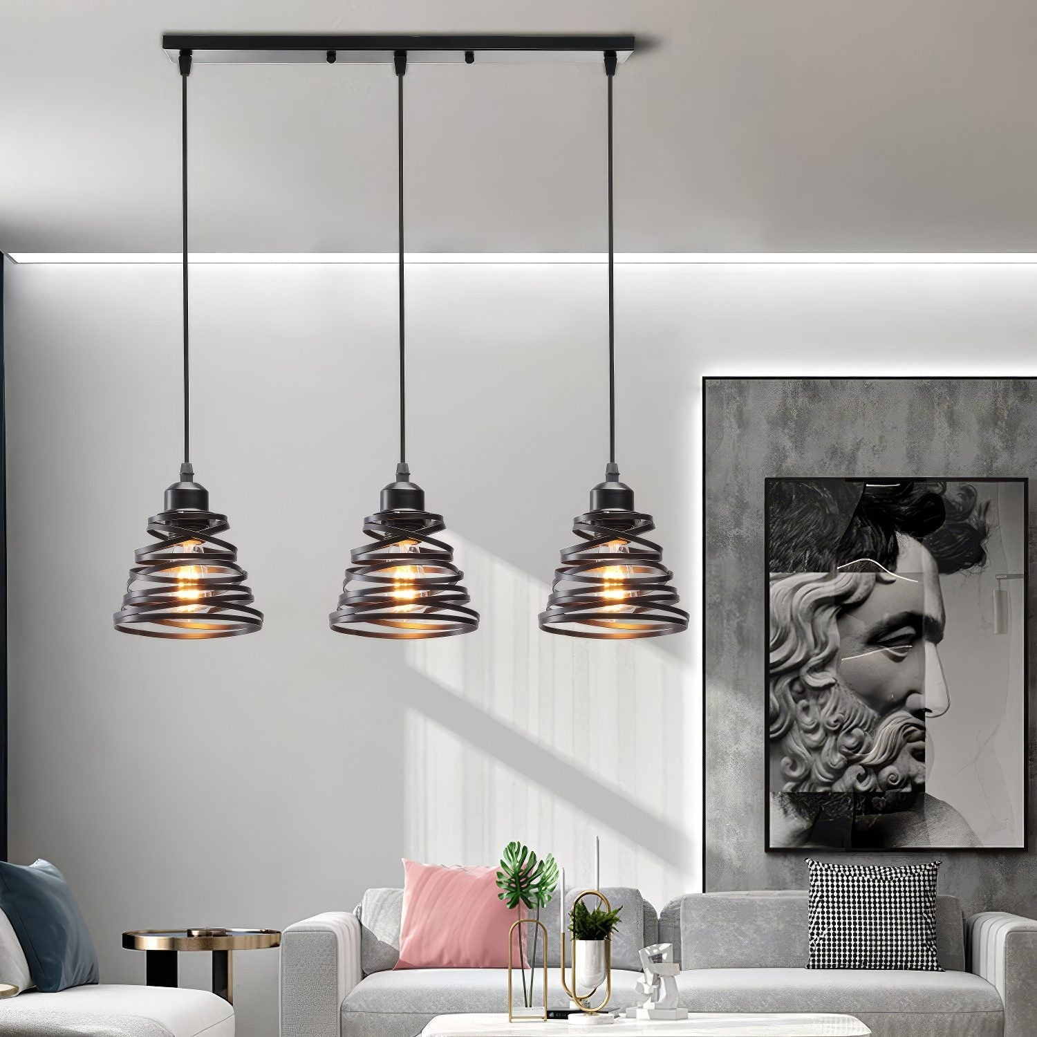 3 Pendant Lights view 3