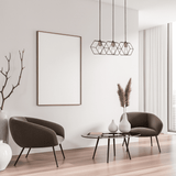 3 Pendant Lights on One Fixture view 7