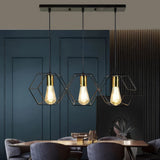 3 Pendant Lights on One Fixture view 8