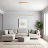 Suspension led bois view 1