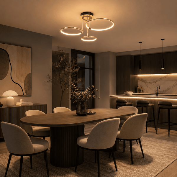 3 Ring LED Ceiling Light