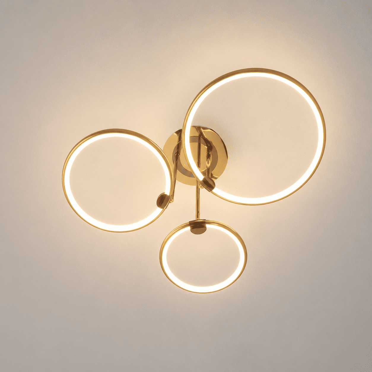 3 Ring LED Ceiling Light view 2
