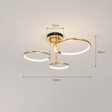 3 Ring LED Ceiling Light view 3