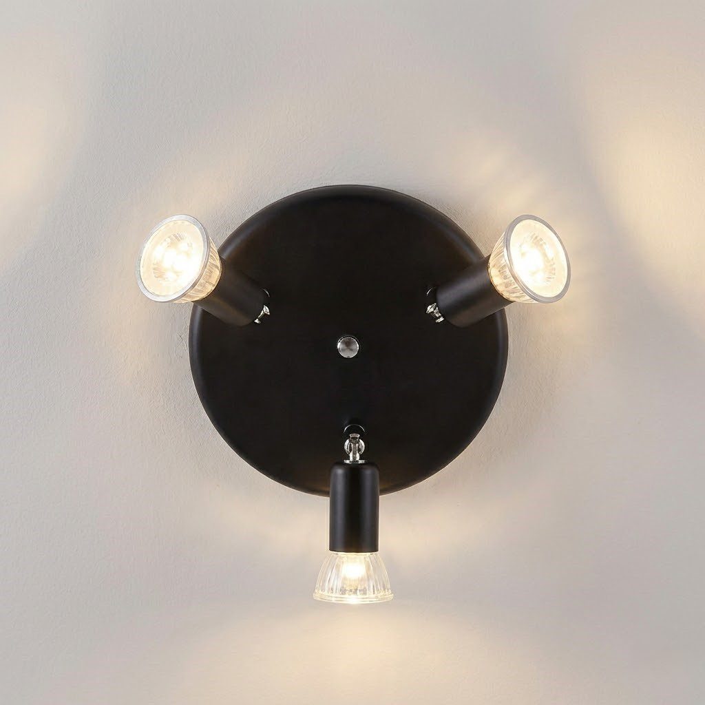 3 Spotlight Ceiling Light view 2