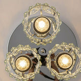 3 Way Crystal Ceiling Light view 5