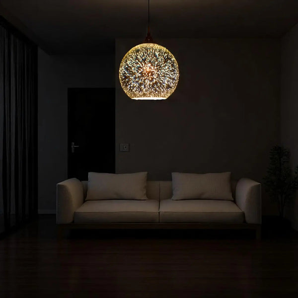 3D Glass Ball Light