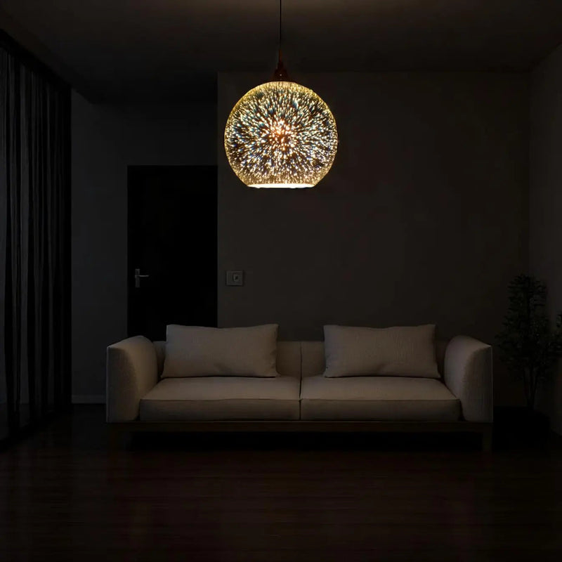 3D Glass Ball Light
