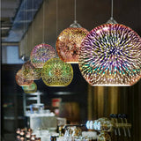 3D Glass Ball Light view 5