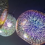 3D Glass Ball Light view 8