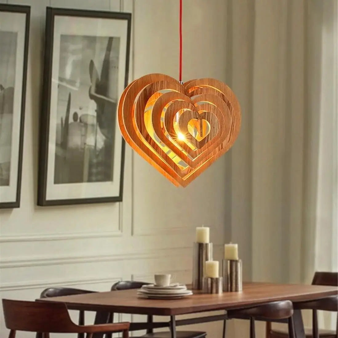 3D Pendant Light view 7