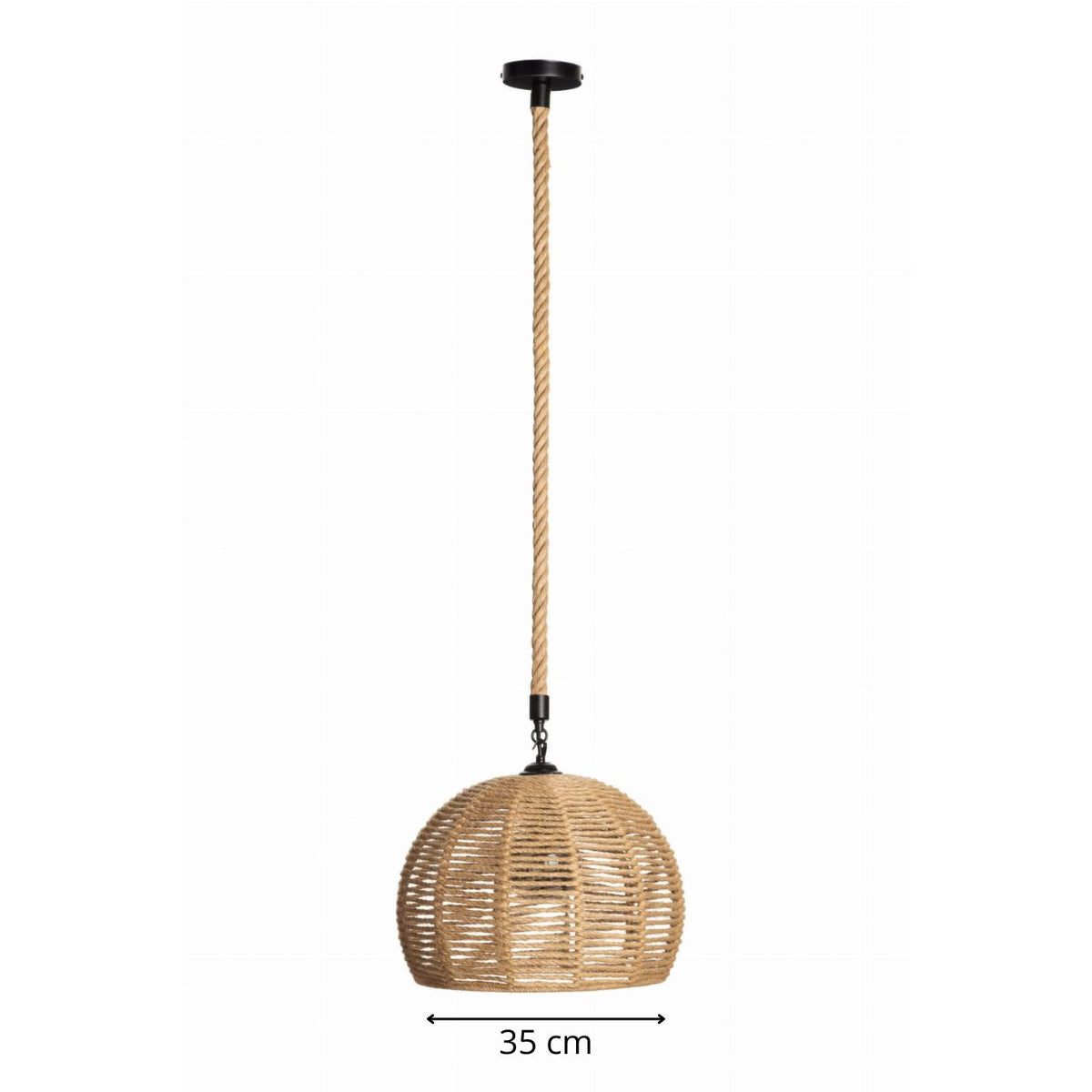 Rope Ball Pendant Light - image 4