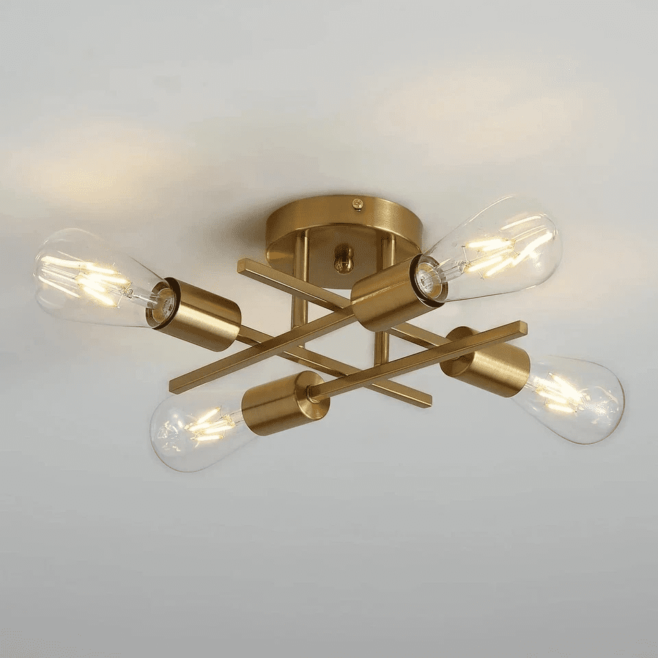 4 Arm Ceiling Light view 6
