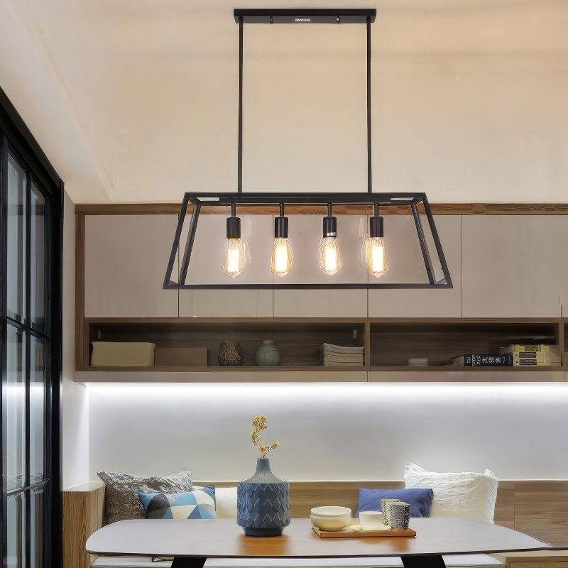 4 Bulb Pendant Light view 1