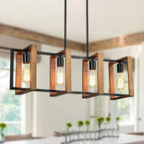 4 Light Bar Ceiling Pendant view 6