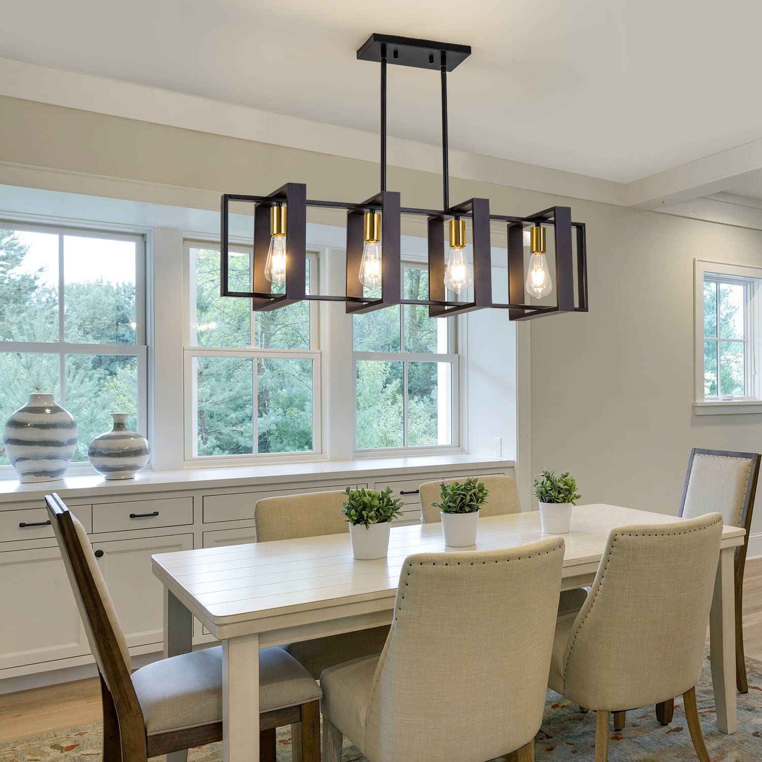 4 Light Island Pendant view 3