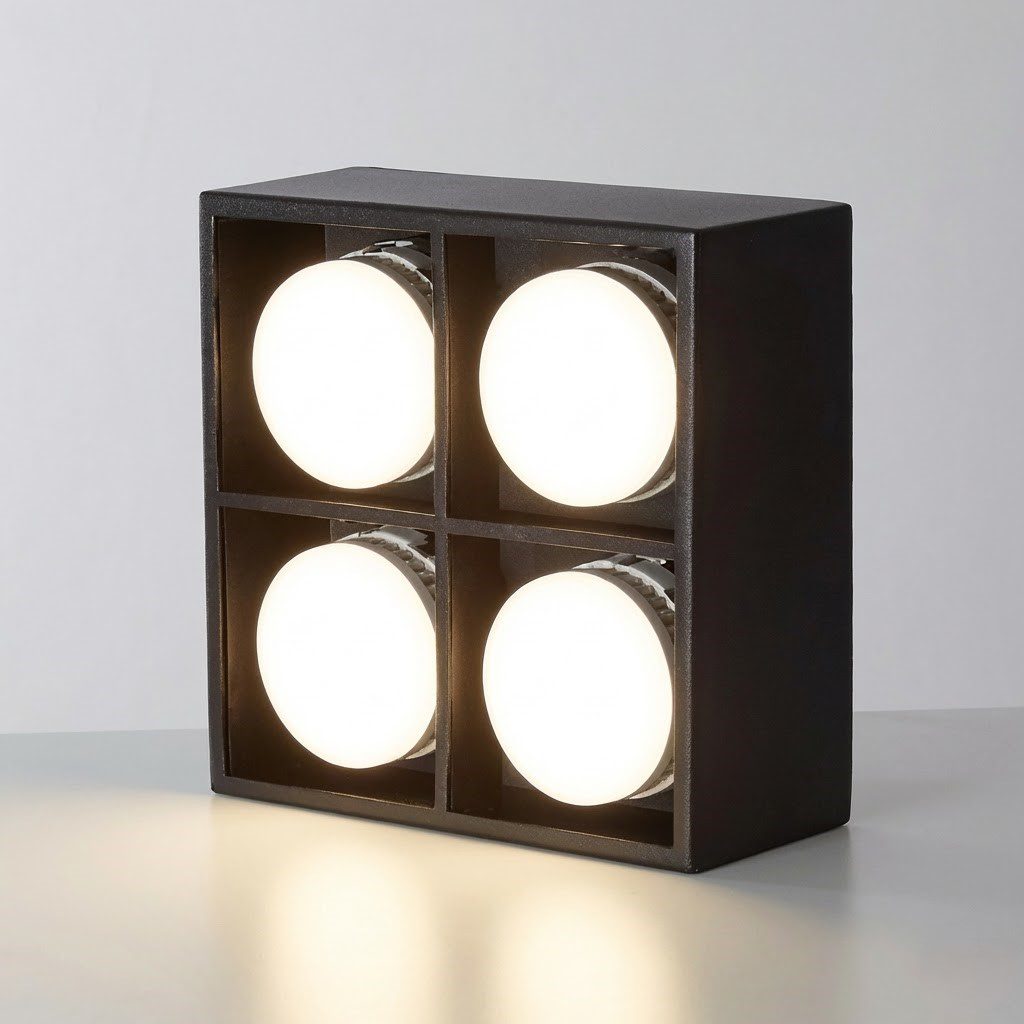 4 Spotlight Ceiling Light view 8