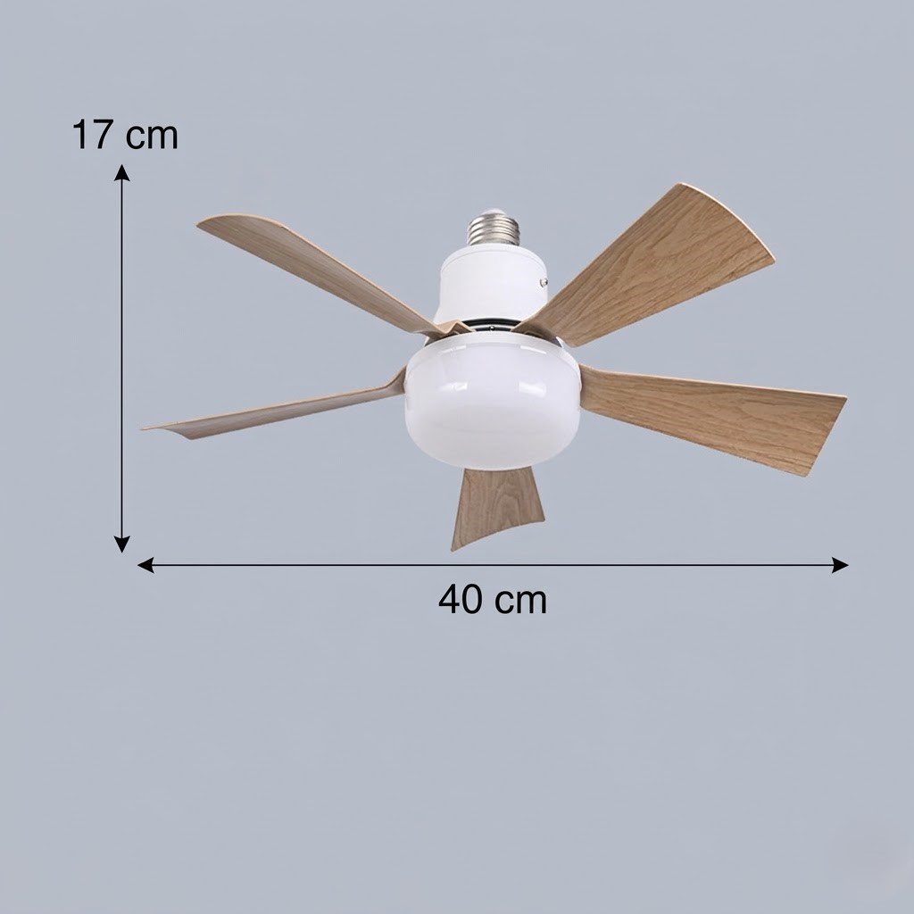 5 Blade Wooden Ceiling Fan view 2
