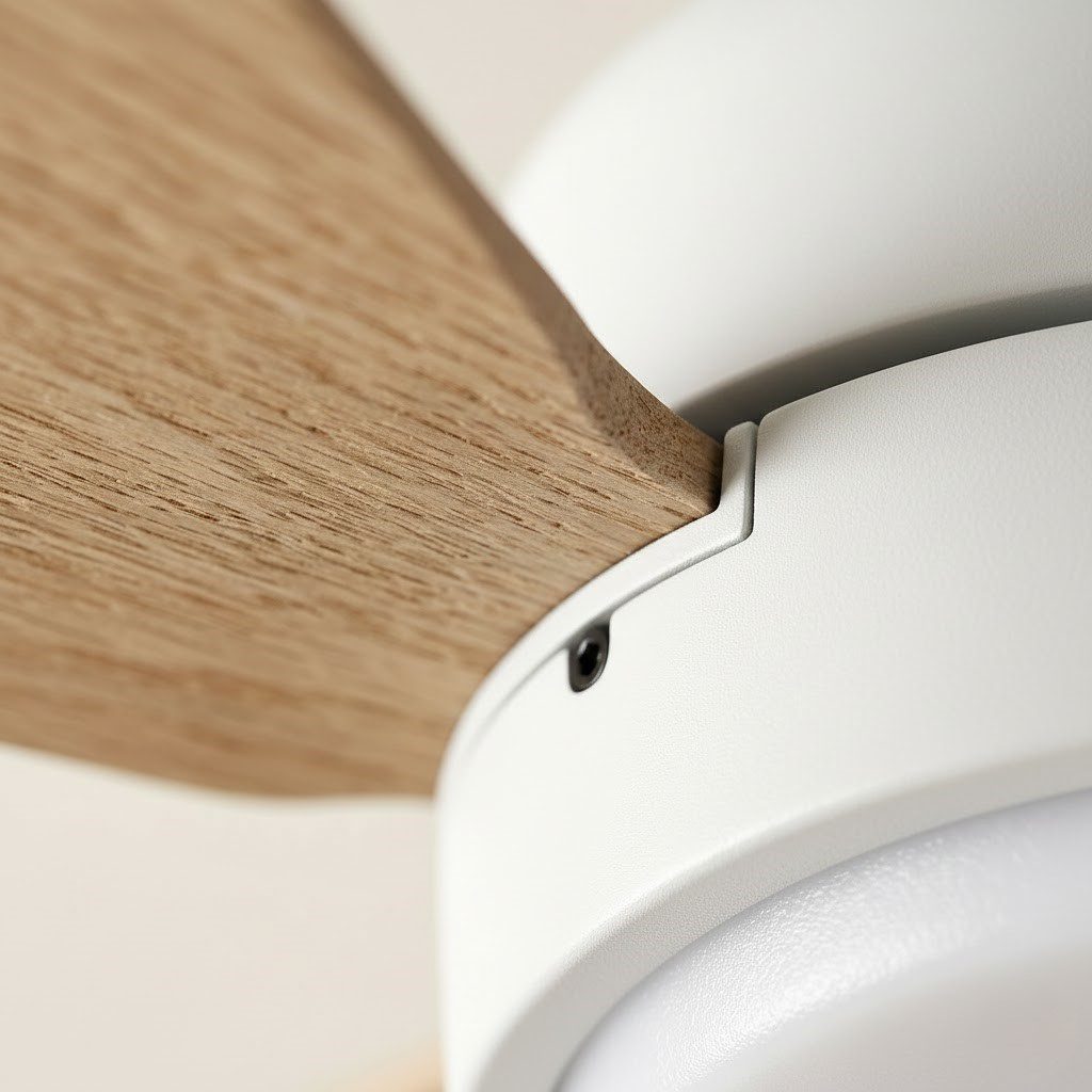 5 Blade Wooden Ceiling Fan view 3