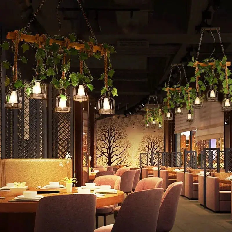 5 Light Bar Ceiling Pendant view 3