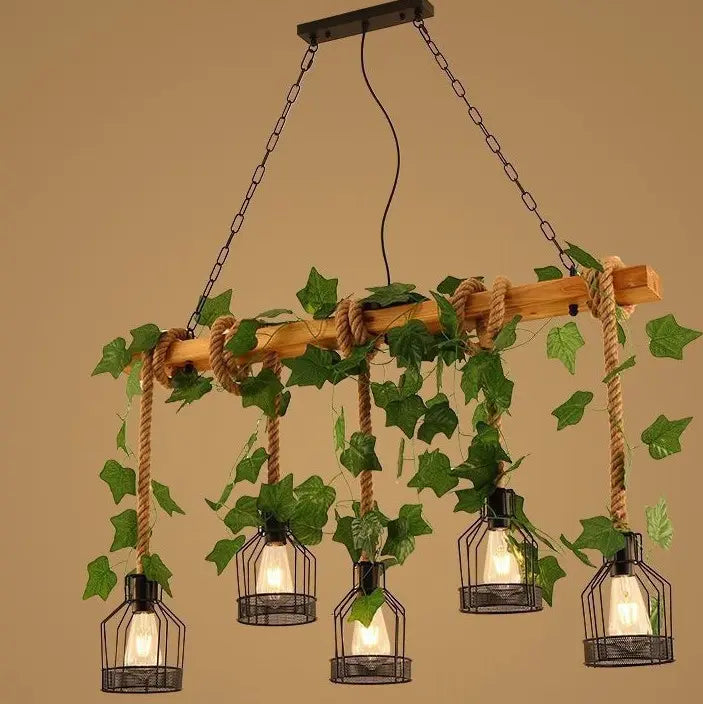 5 Light Bar Ceiling Pendant view 6