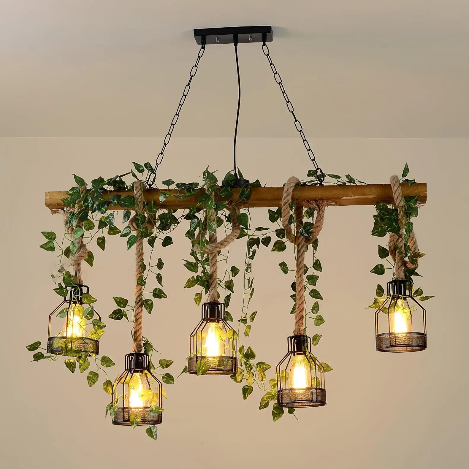 5 Light Bar Ceiling Pendant view 7