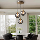 5 Light Cluster Globe Pendant view 3