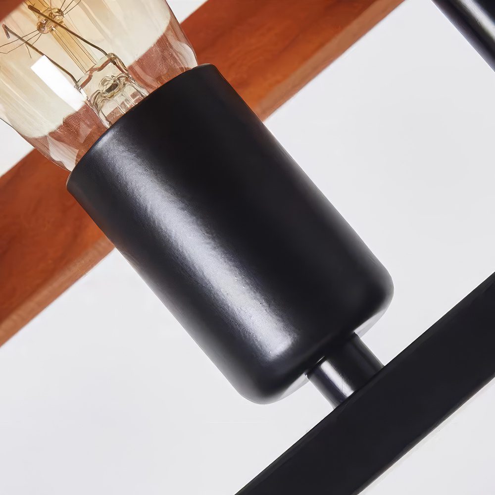 5 Light Rectangle Chandelier view 5