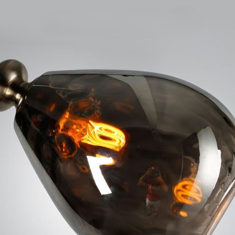 Suspension années 70 verre fumé view 9