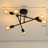 6 Arm Ceiling Light view 2