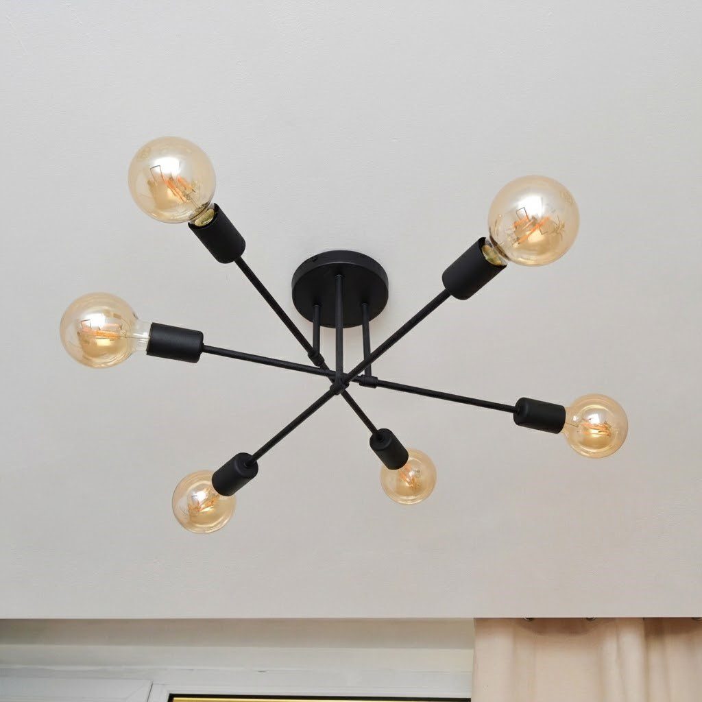 6 Arm Ceiling Light view 5