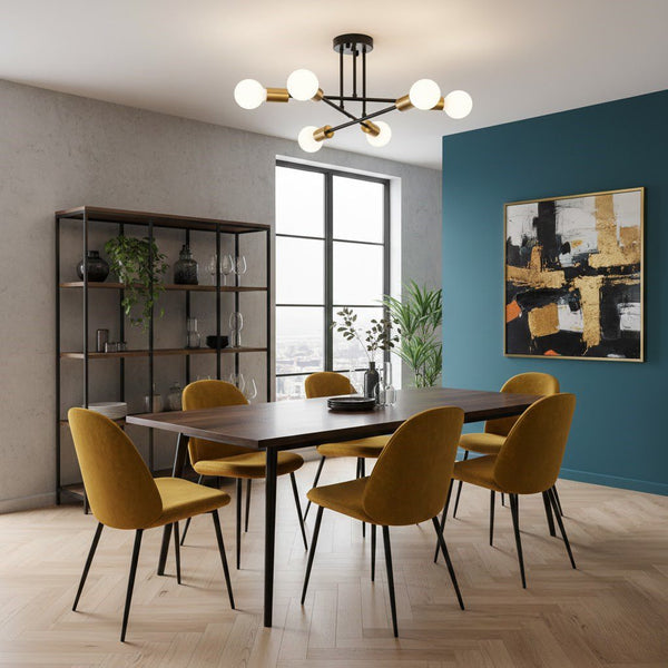 6 Light Ceiling Light
