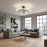 6 Light Ceiling Light view 5