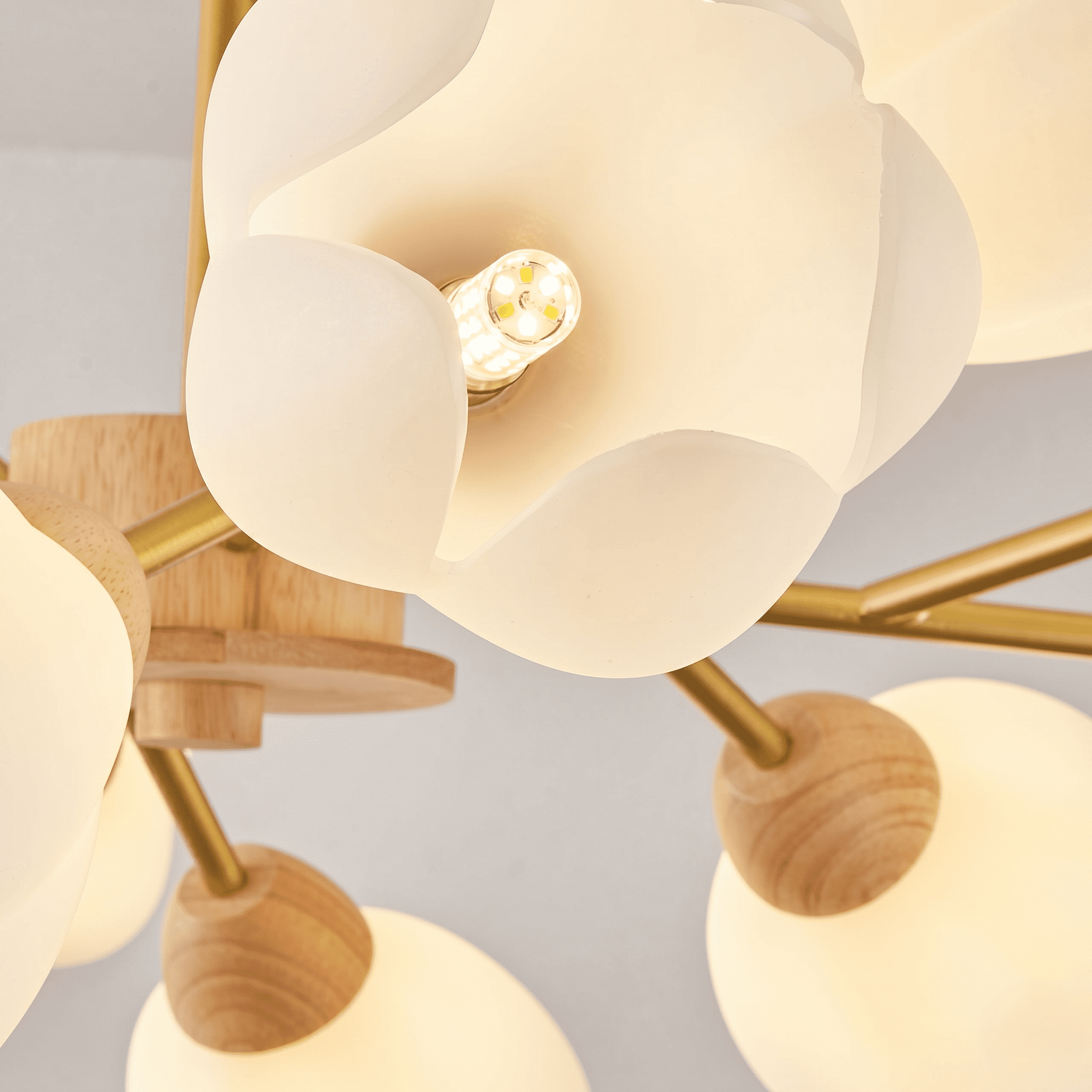 6 Light Chandelier view 7