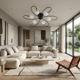 6 Light Globe Chandelier view 3