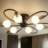 6 Light Globe Chandelier view 5