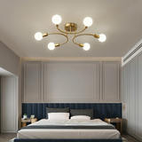 6 Light Modern Chandelier view 1