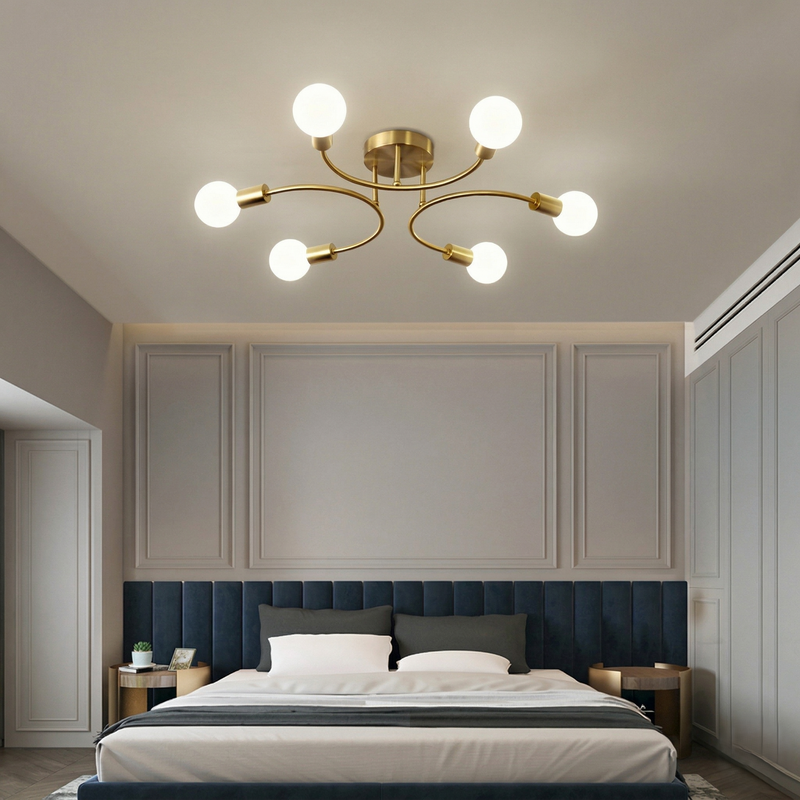 6 Light Modern Chandelier