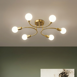 6 Light Modern Chandelier view 7