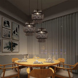 Suspension bambou noir view 5