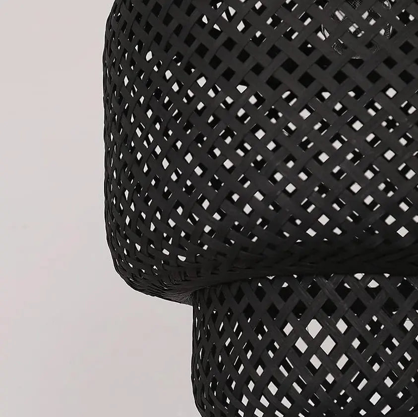Suspension bambou noir view 7