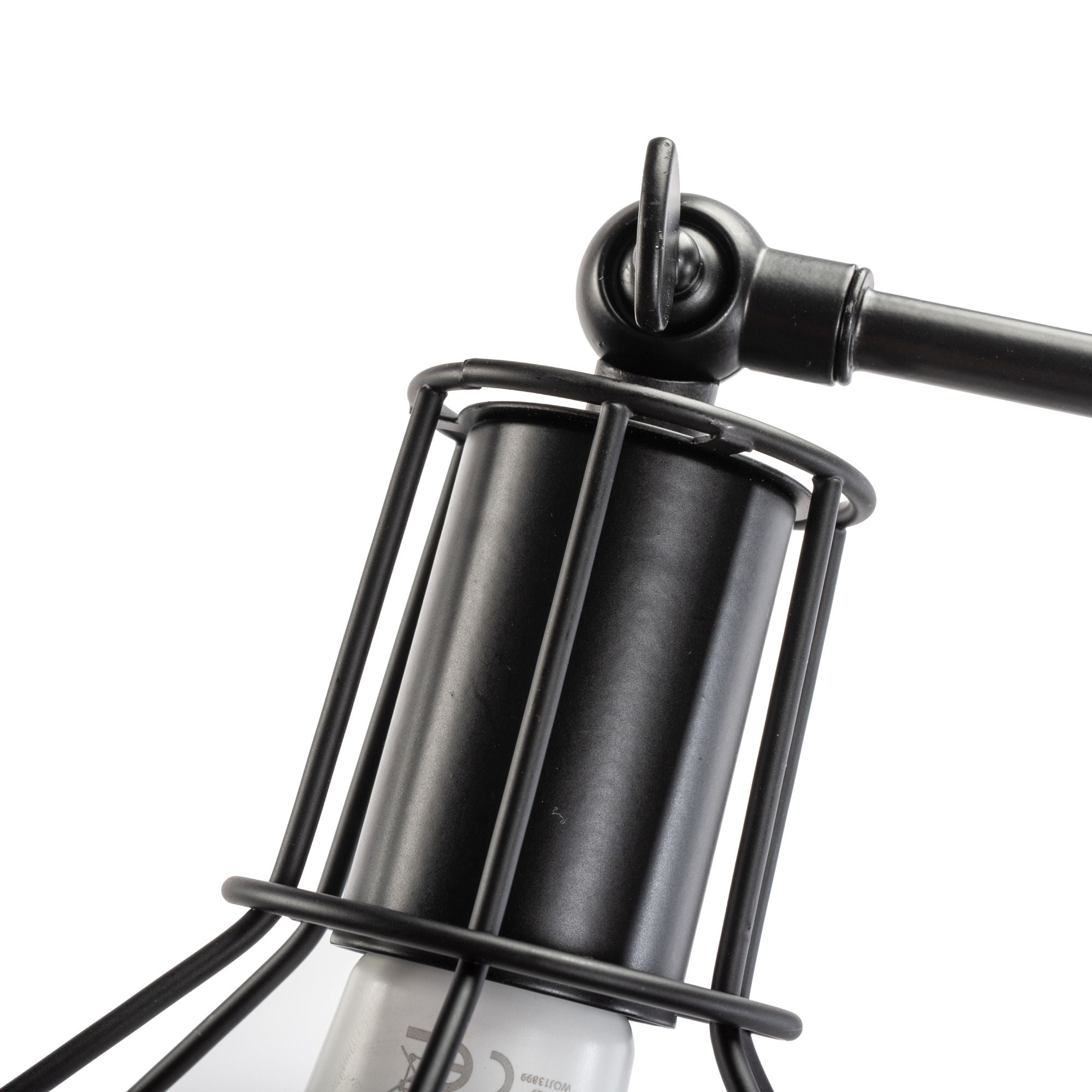 8 Light Black Chandelier view 12
