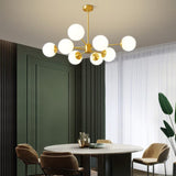 8 Light Globe Chandelier view 4