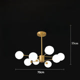 8 Light Globe Chandelier view 7