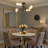 8 Light Sputnik Chandelier view 2