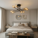 8 Light Sputnik Chandelier view 5