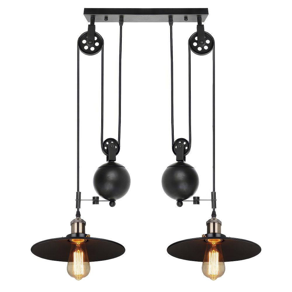 Adjustable Pendant Light Pulley view 2