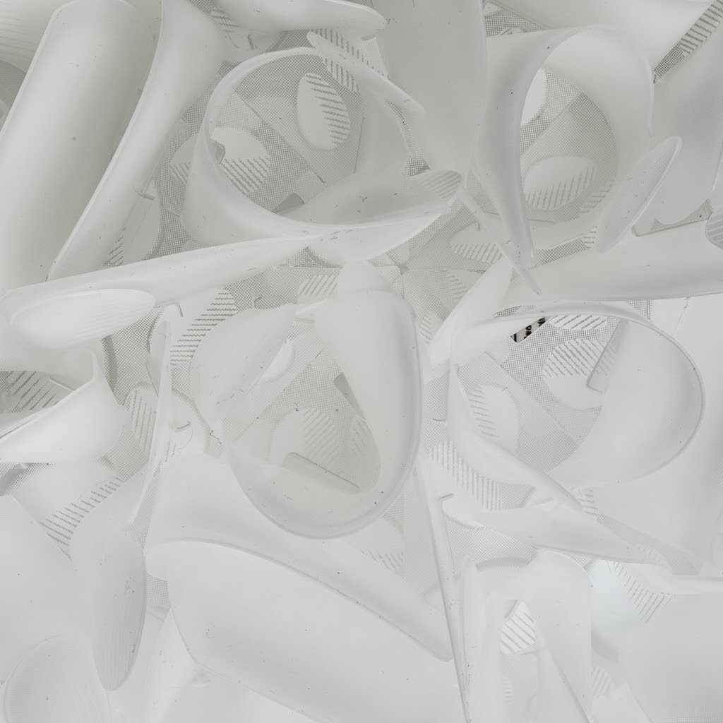White Petal Flush Ceiling Light view 5