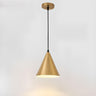 Aged Brass Pendant Light