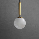 Alabaster Globe Pendant Light view 7