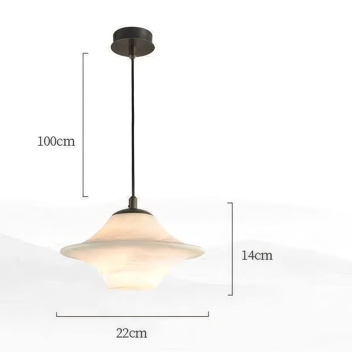 Alabaster Pendant Light view 2
